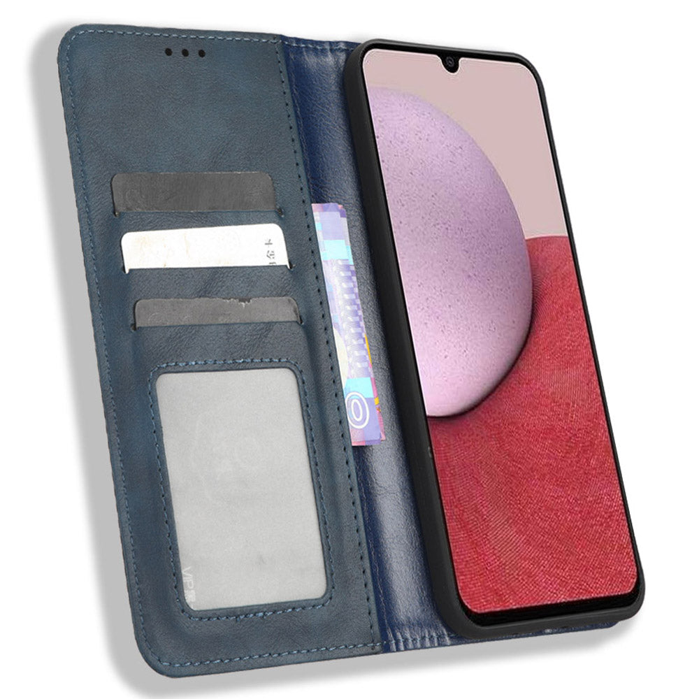 For Samsung Galaxy A24 4G / A24 5G PU Leather Smartphone Case Vintage Stand Wallet Anti-drop Phone Cover For Samsung Galaxy A24 4G / A24 5G PU Leather Smartphone Case Vintage Stand Wallet Anti-drop Phone Cover